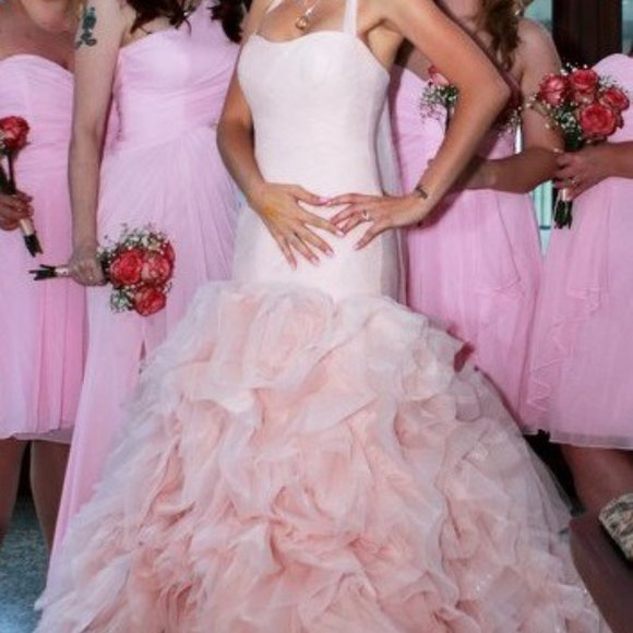 Vera Wang Dresses & Skirts - Pink Vera Wang Wedding Gown